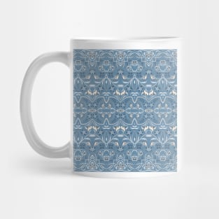 Ethnic patterns in oriental style. Mug